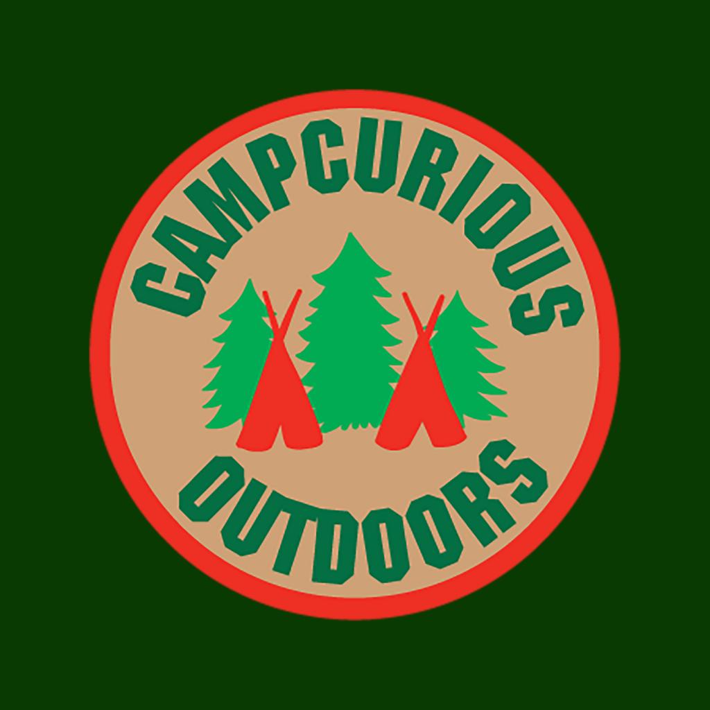 Curious George Camp Curious Outdoors Men's Hooded Sweatshirt-ALL + EVERY