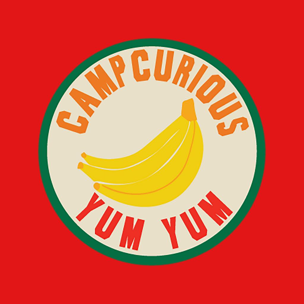 Curious George Camp Curious Yum Yum Men's T-Shirt-ALL + EVERY