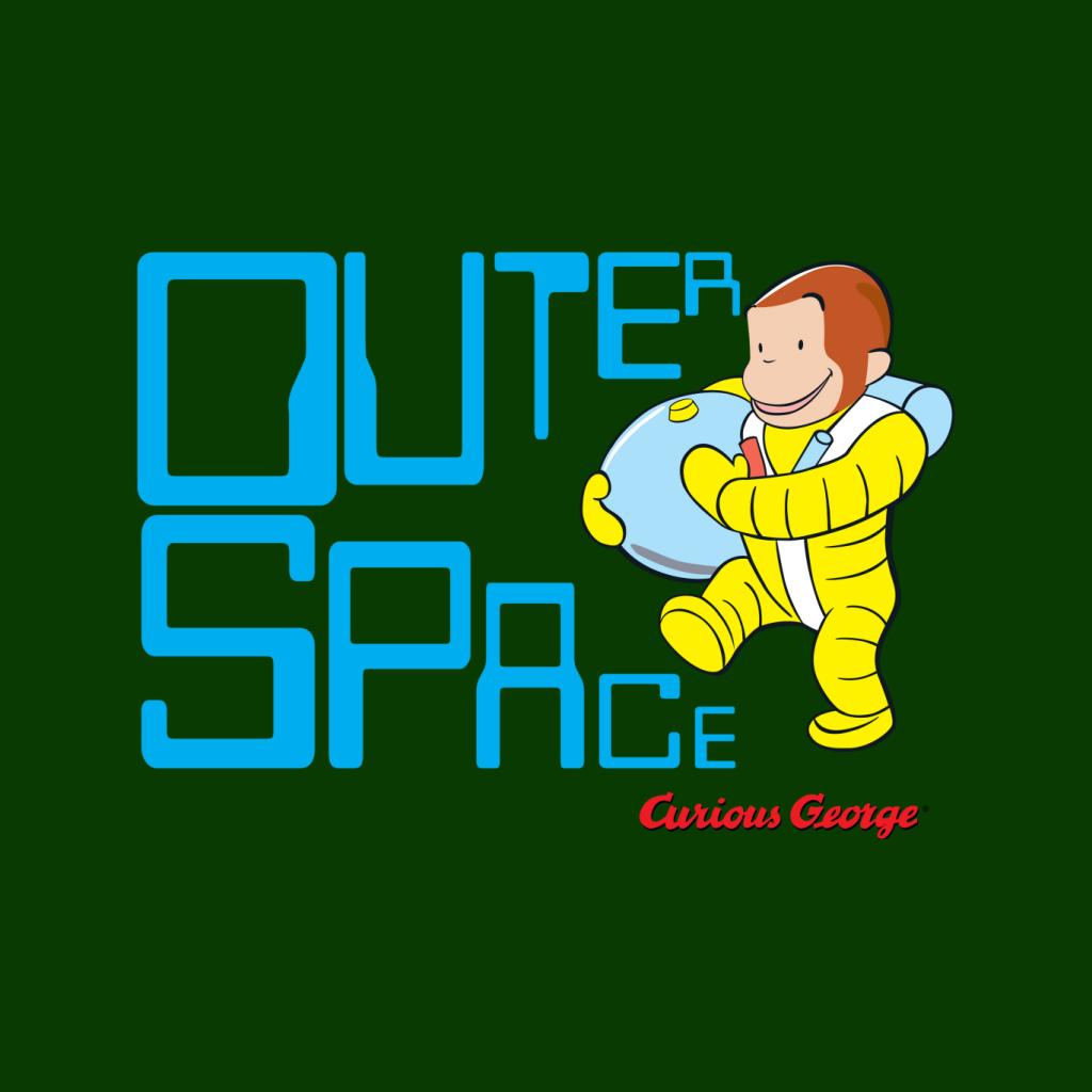 Curious George Outer Space Men's Sweatshirt-ALL + EVERY