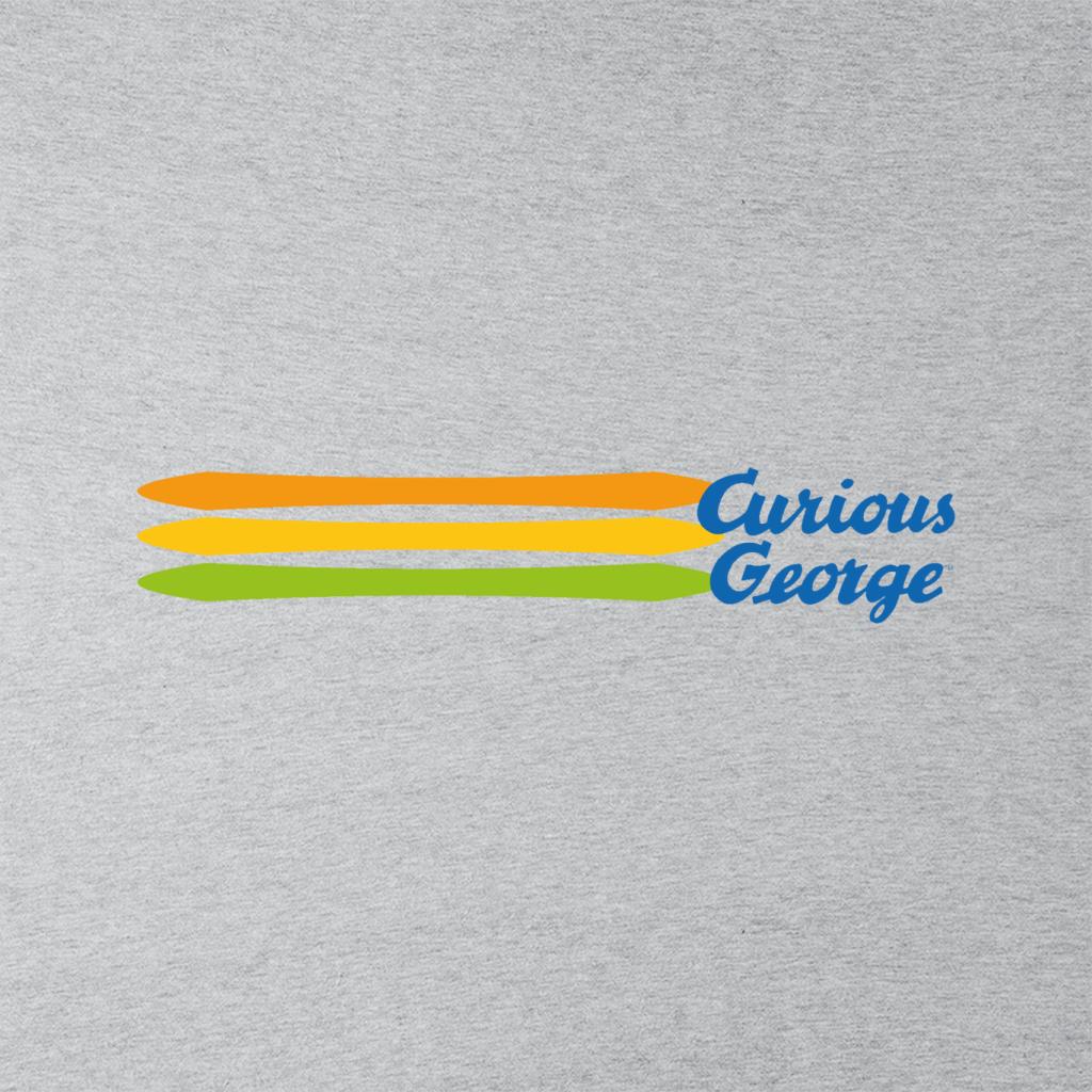 Curious George Blue Logo Women's Sweatshirt-ALL + EVERY