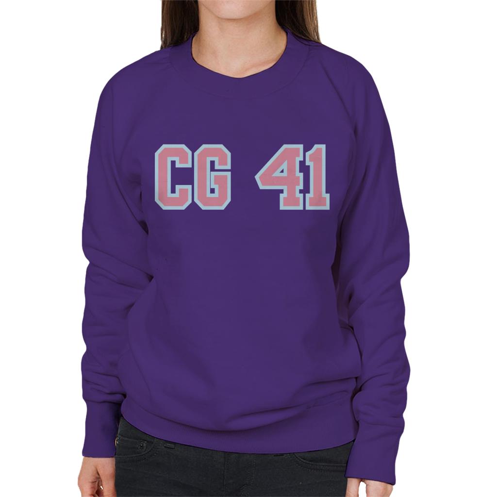 Curious George Pink C G 1941 Women's Sweatshirt-ALL + EVERY
