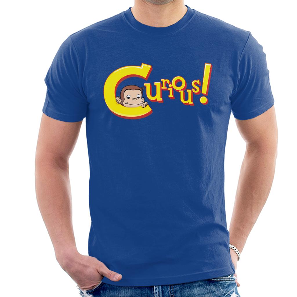 Curious George The Curious Monkey Men's T-Shirt-ALL + EVERY