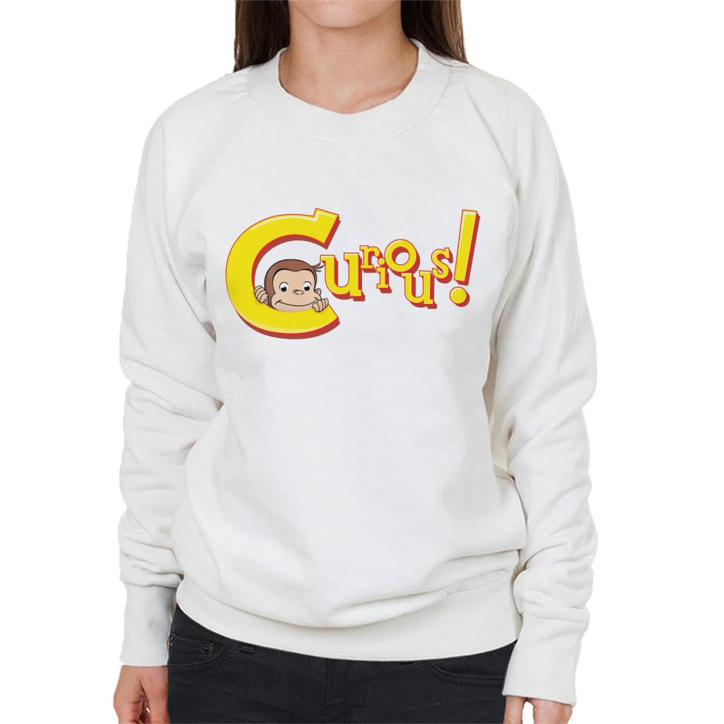 Curious George The Curious Monkey Women's Sweatshirt-ALL + EVERY