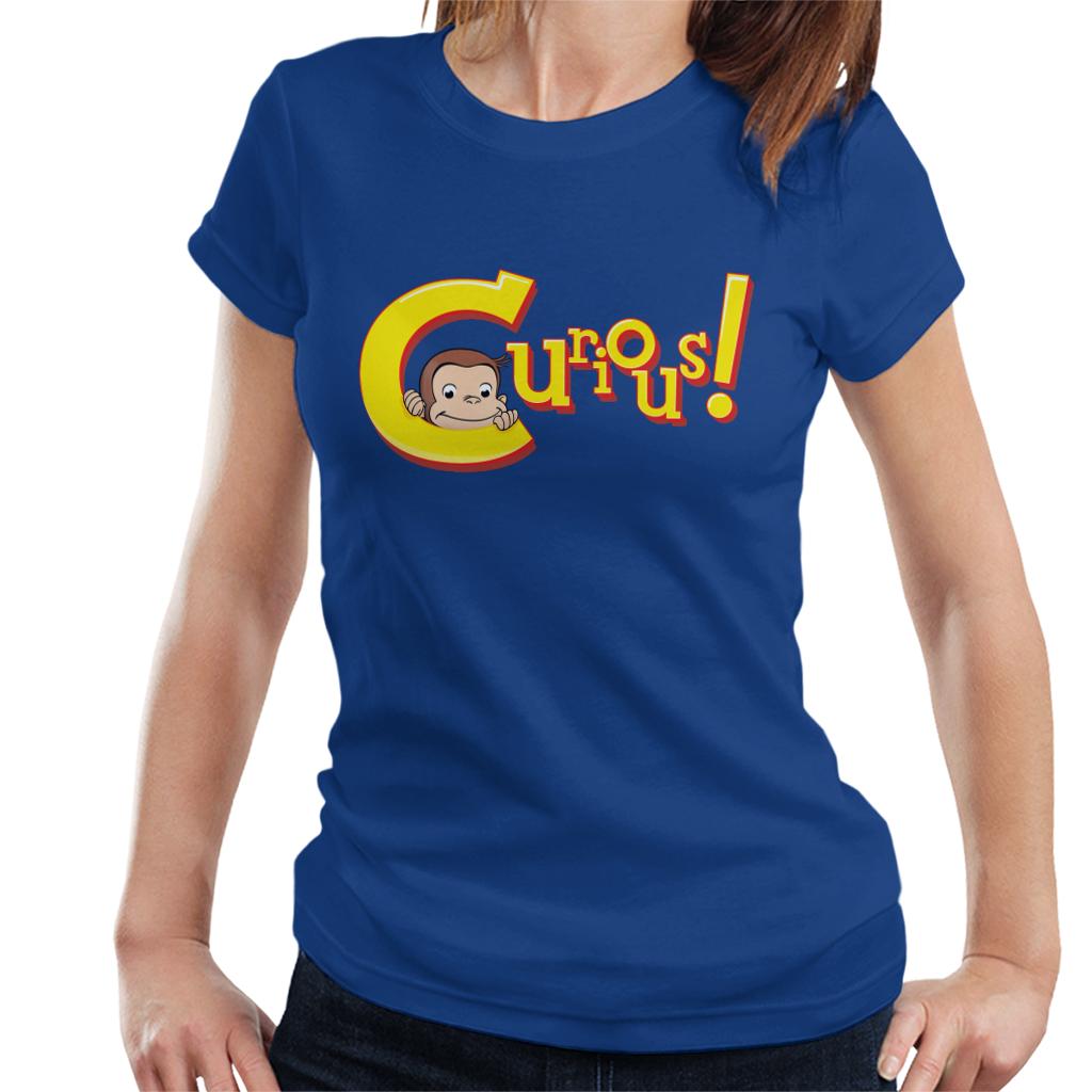 Curious George The Curious Monkey Women's T-Shirt-ALL + EVERY