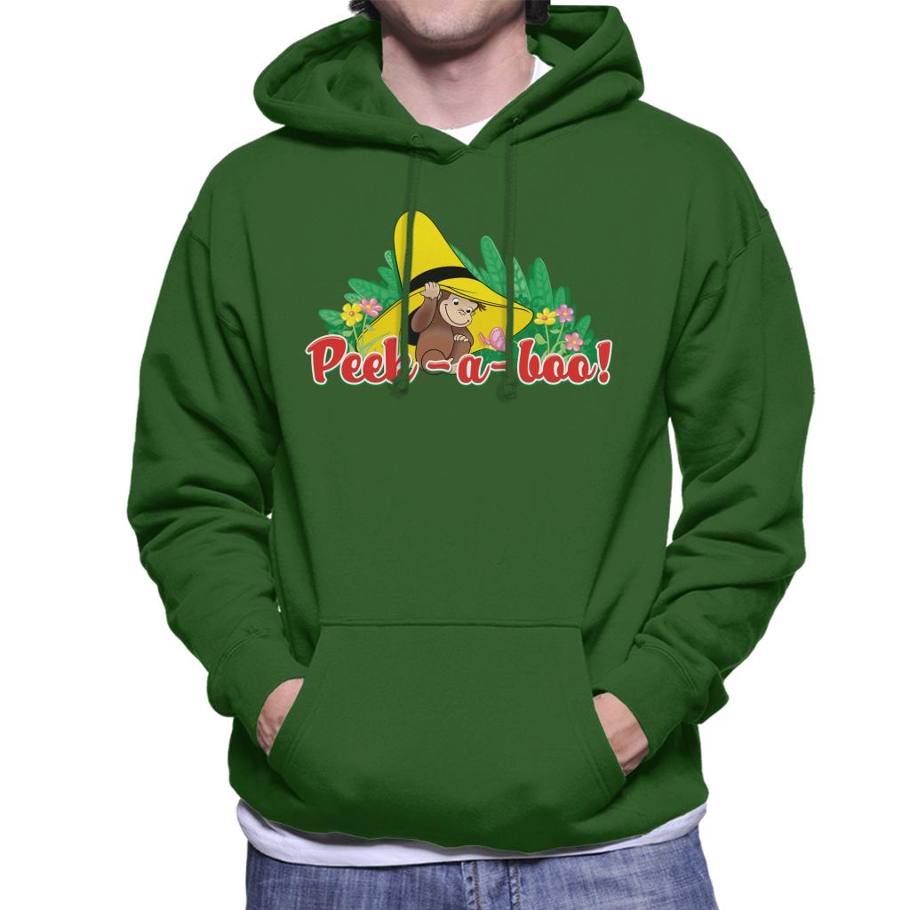 Curious George Finds A Butterfly Men's Hooded Sweatshirt-ALL + EVERY