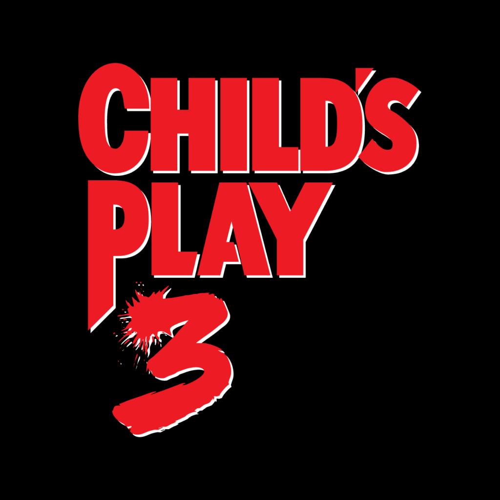 Chucky Childs Play 3 Classic Red Logo Men's T-Shirt-ALL + EVERY