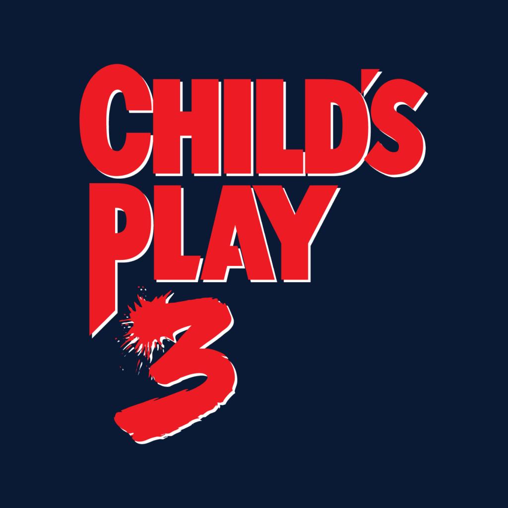 Chucky Childs Play 3 Classic Red Logo Men's Sweatshirt-ALL + EVERY