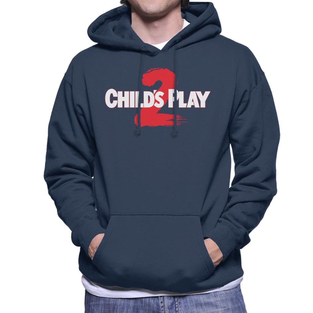 Chucky Childs Play 2 Logo Men's Hooded Sweatshirt-ALL + EVERY