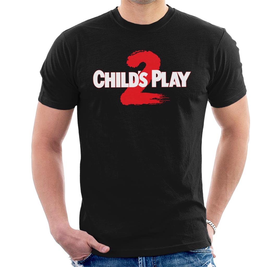 Chucky Childs Play 2 Logo Men's T-Shirt-ALL + EVERY