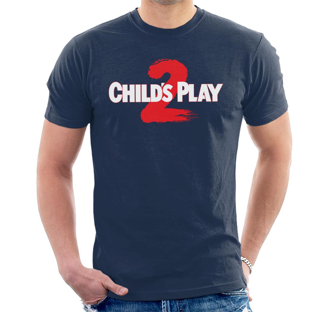 Chucky Childs Play 2 Logo Men's T-Shirt-ALL + EVERY