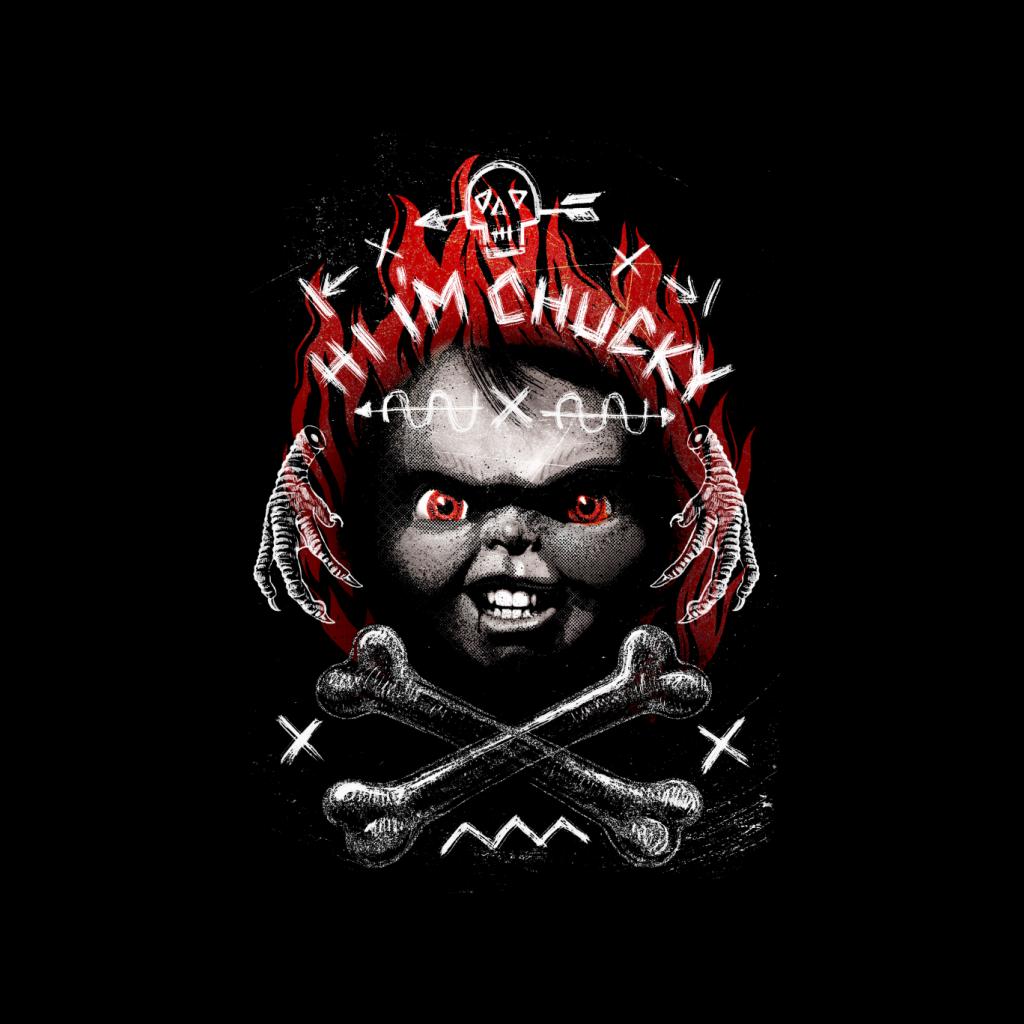 Chucky Hi Im Chucky Quote Men's Sweatshirt-ALL + EVERY