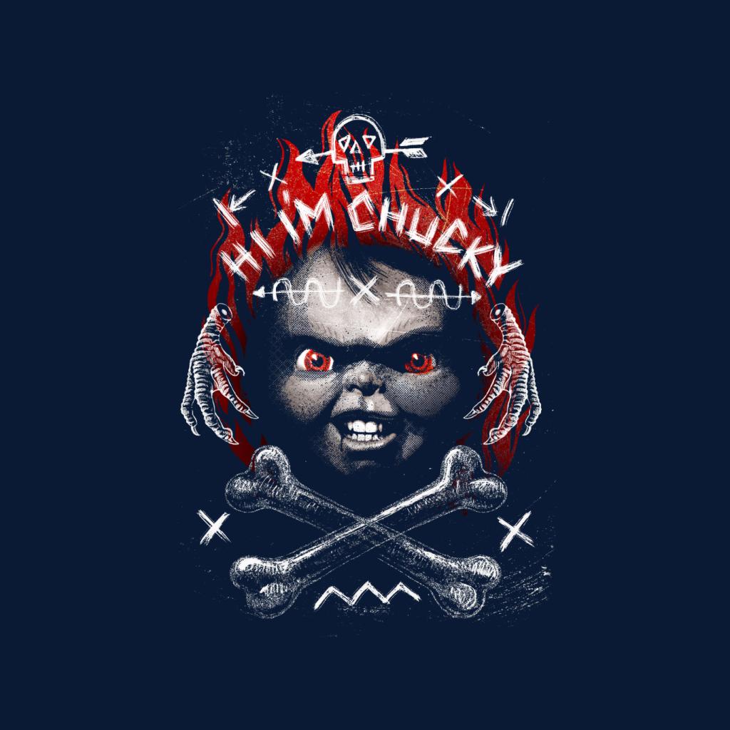 Chucky Hi Im Chucky Quote Women's Sweatshirt-ALL + EVERY