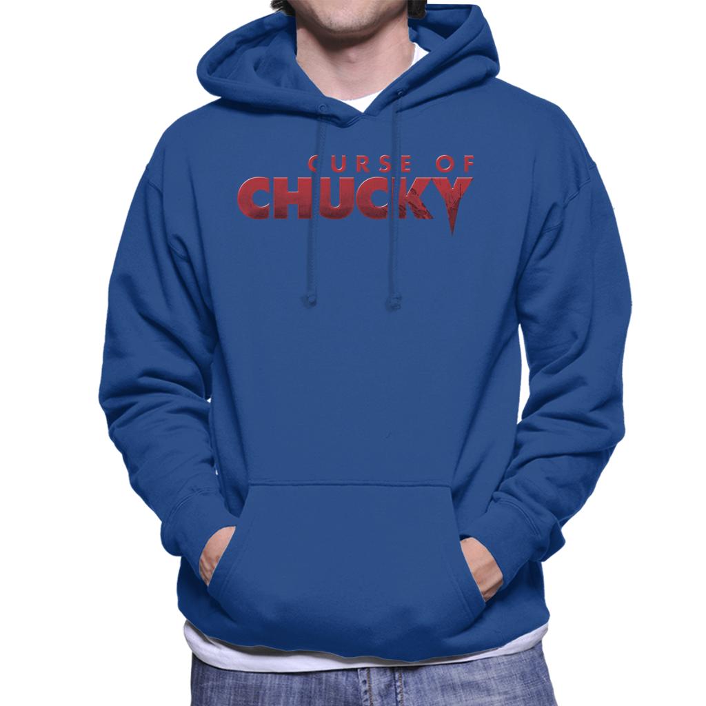 Chucky Curse Of Chucky Logo Men's Hooded Sweatshirt-ALL + EVERY