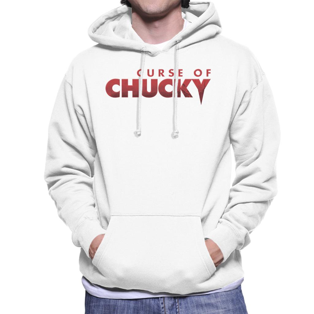 Chucky Curse Of Chucky Logo Men's Hooded Sweatshirt-ALL + EVERY