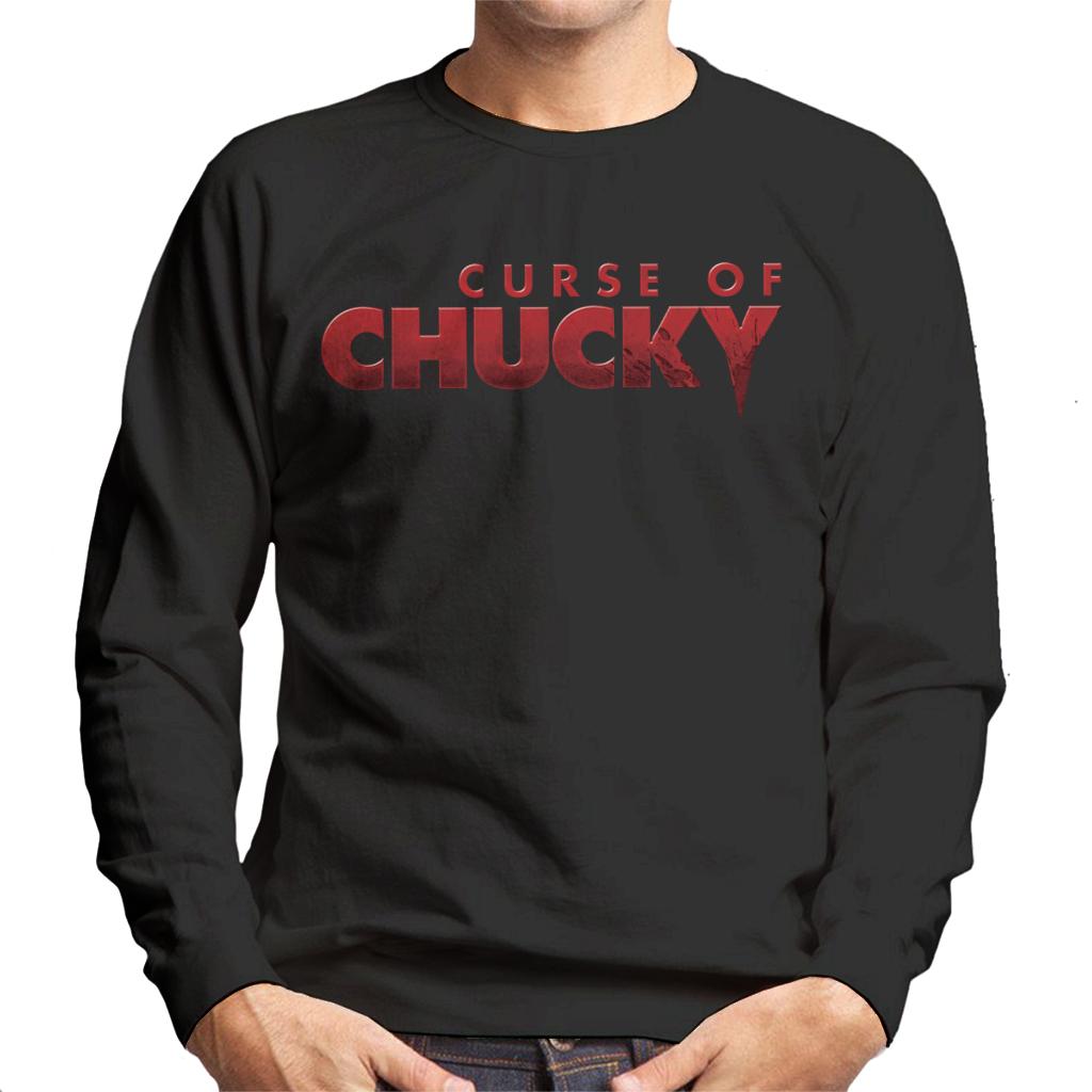 Chucky Curse Of Chucky Logo Men's Sweatshirt-ALL + EVERY