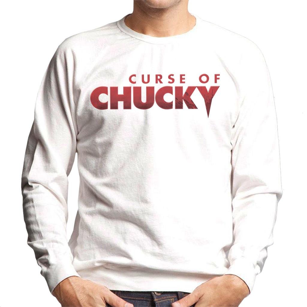 Chucky Curse Of Chucky Logo Men's Sweatshirt-ALL + EVERY