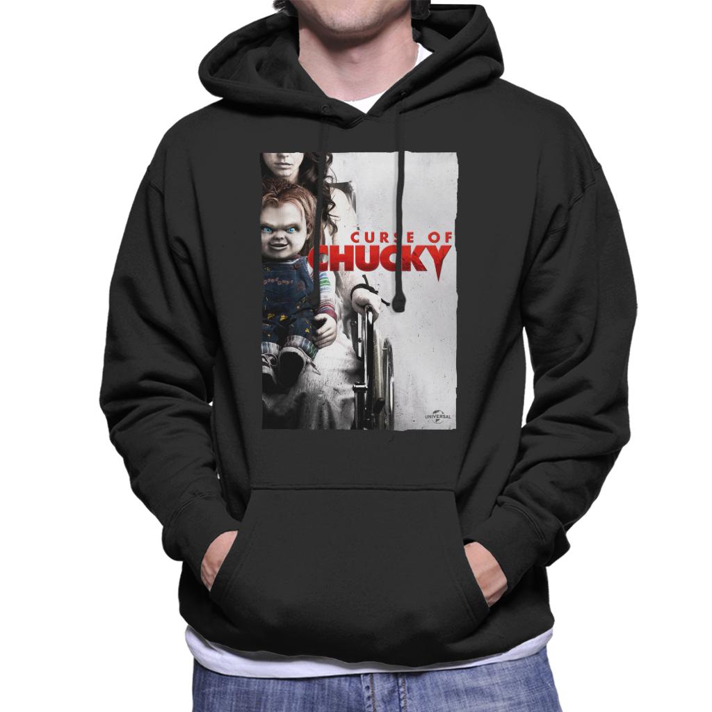 Chucky Curse Of Chucky Poster Men's Hooded Sweatshirt-ALL + EVERY