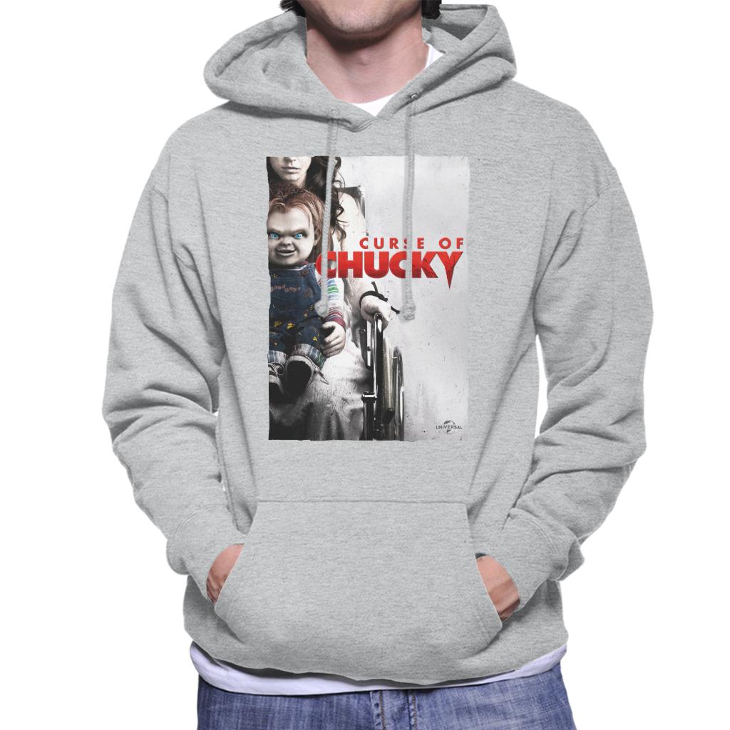 Chucky Curse Of Chucky Poster Men's Hooded Sweatshirt-ALL + EVERY