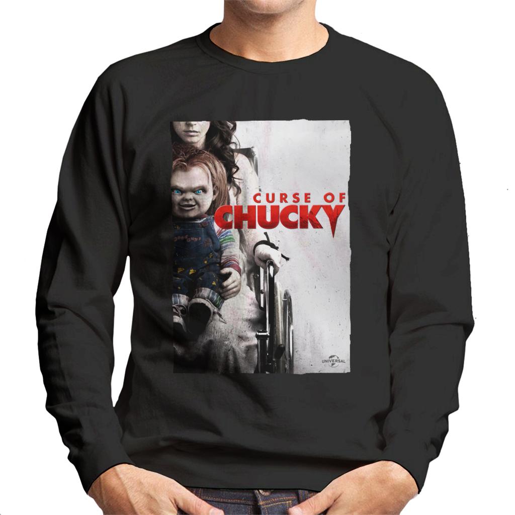 Chucky Curse Of Chucky Poster Men's Sweatshirt-ALL + EVERY