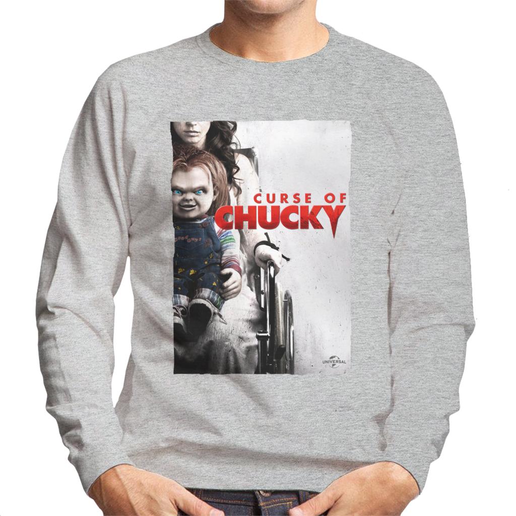 Chucky Curse Of Chucky Poster Men's Sweatshirt-ALL + EVERY