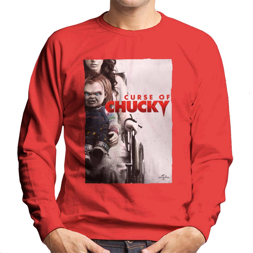 Chucky Curse Of Chucky Poster Men's Sweatshirt-ALL + EVERY