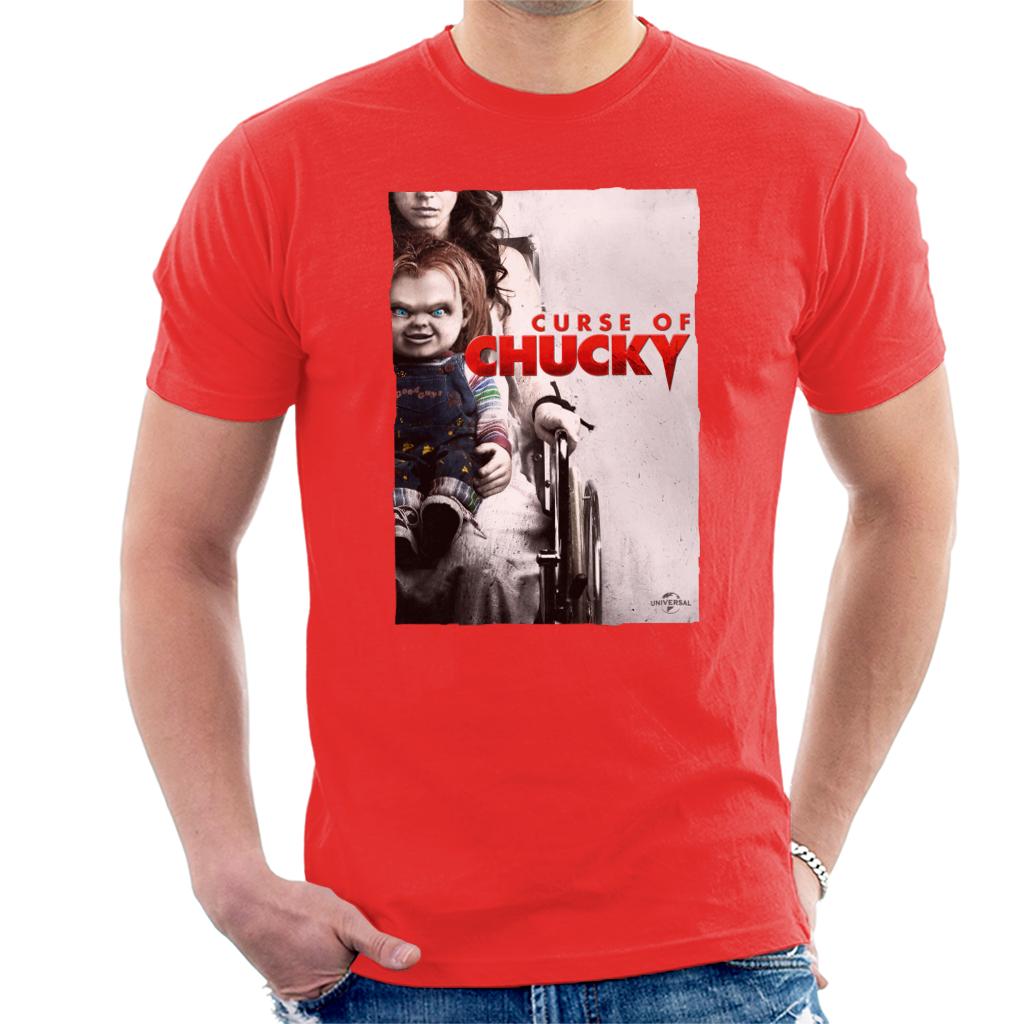 Chucky Curse Of Chucky Poster Men's T-Shirt-ALL + EVERY