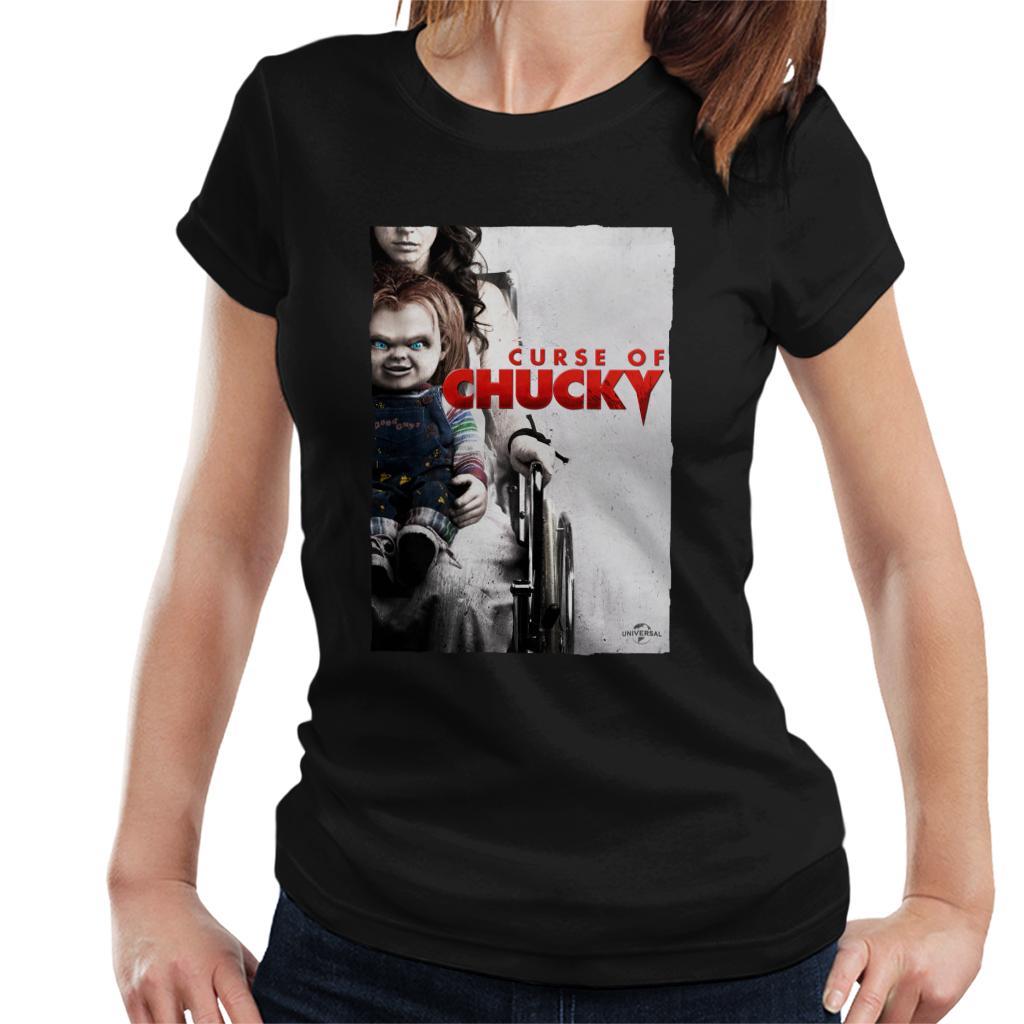 Chucky Curse Of Chucky Poster Women's T-Shirt-ALL + EVERY