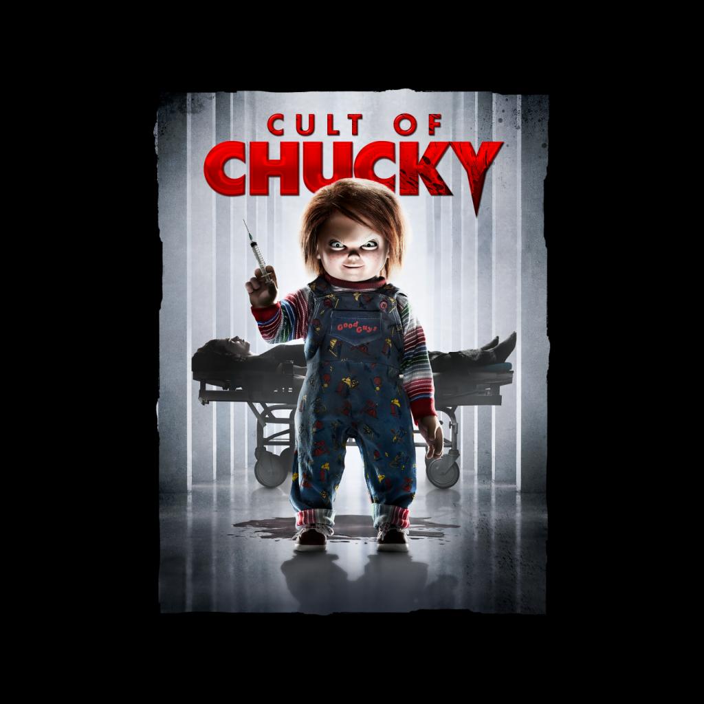 Chucky Cult Of Chucky Poster Women's Hooded Sweatshirt-ALL + EVERY