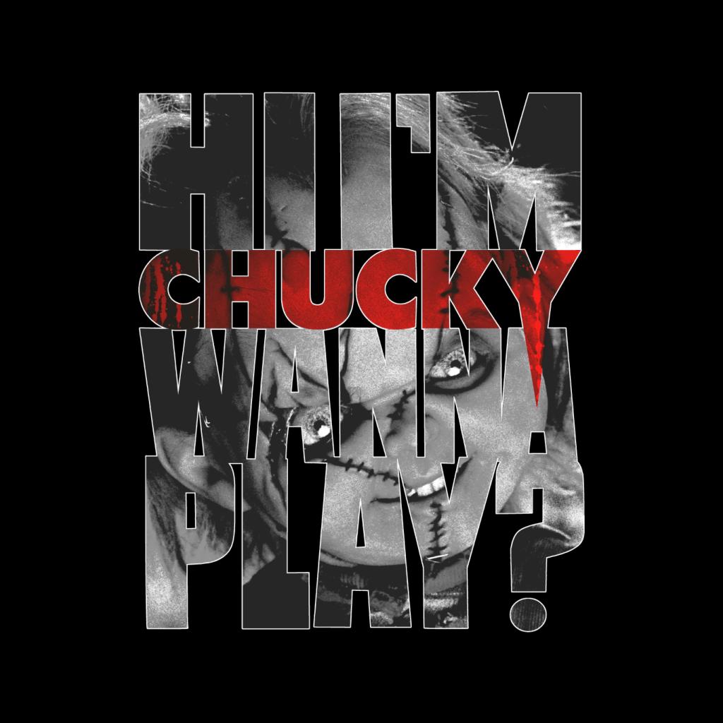 Chucky Hi Im Chucky Scars And Stitches Men's T-Shirt-ALL + EVERY