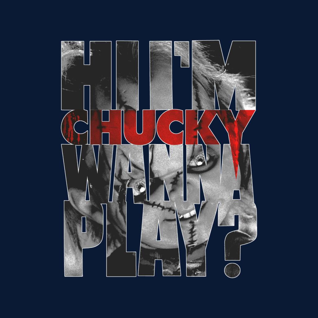 Chucky Hi Im Chucky Scars And Stitches Men's T-Shirt-ALL + EVERY