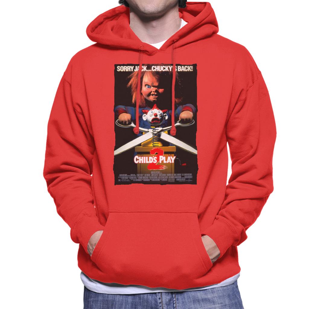 Chucky Childs Play 2 Sorry Jack Chucky Is Back Men's Hooded Sweatshirt-ALL + EVERY