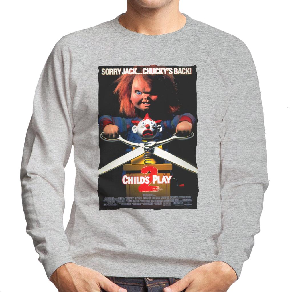 Chucky Childs Play 2 Sorry Jack Chucky Is Back Men's Sweatshirt-ALL + EVERY