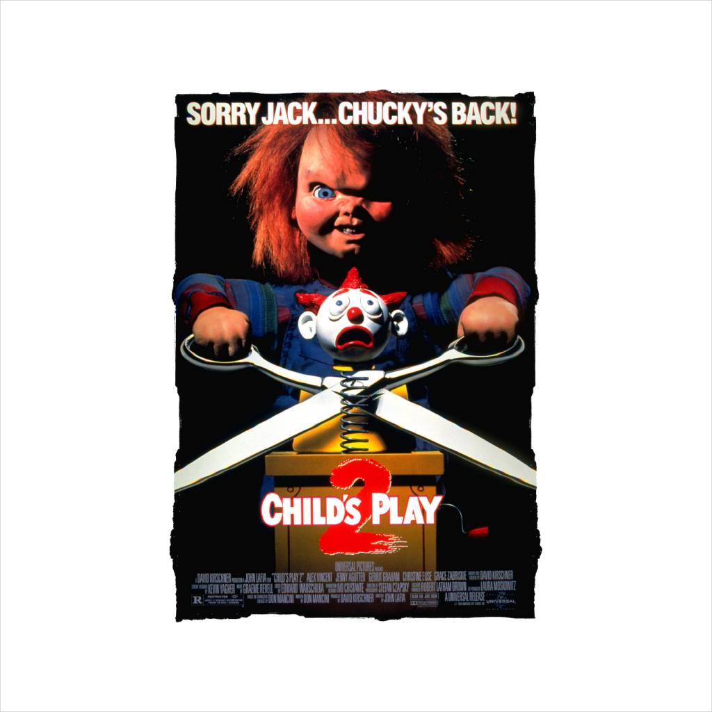 Chucky Childs Play 2 Sorry Jack Chucky Is Back Men's T-Shirt-ALL + EVERY