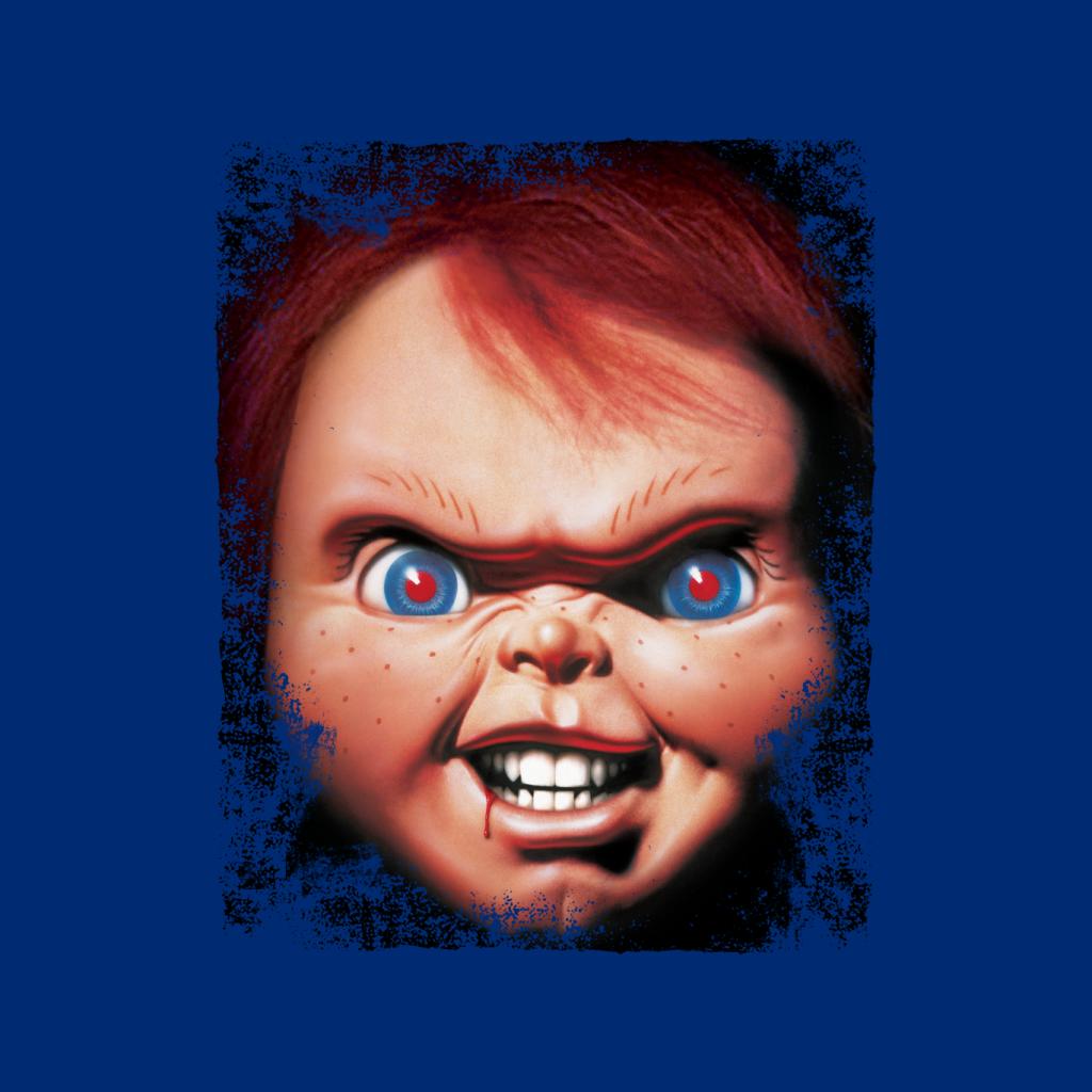 Chucky Face Close Up Men's T-Shirt-ALL + EVERY