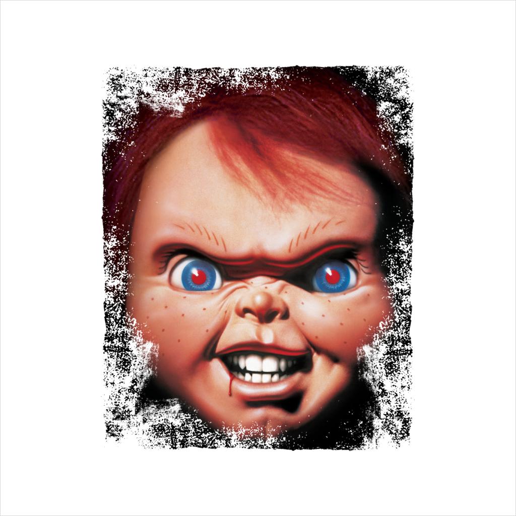 Chucky Face Close Up Men's T-Shirt-ALL + EVERY