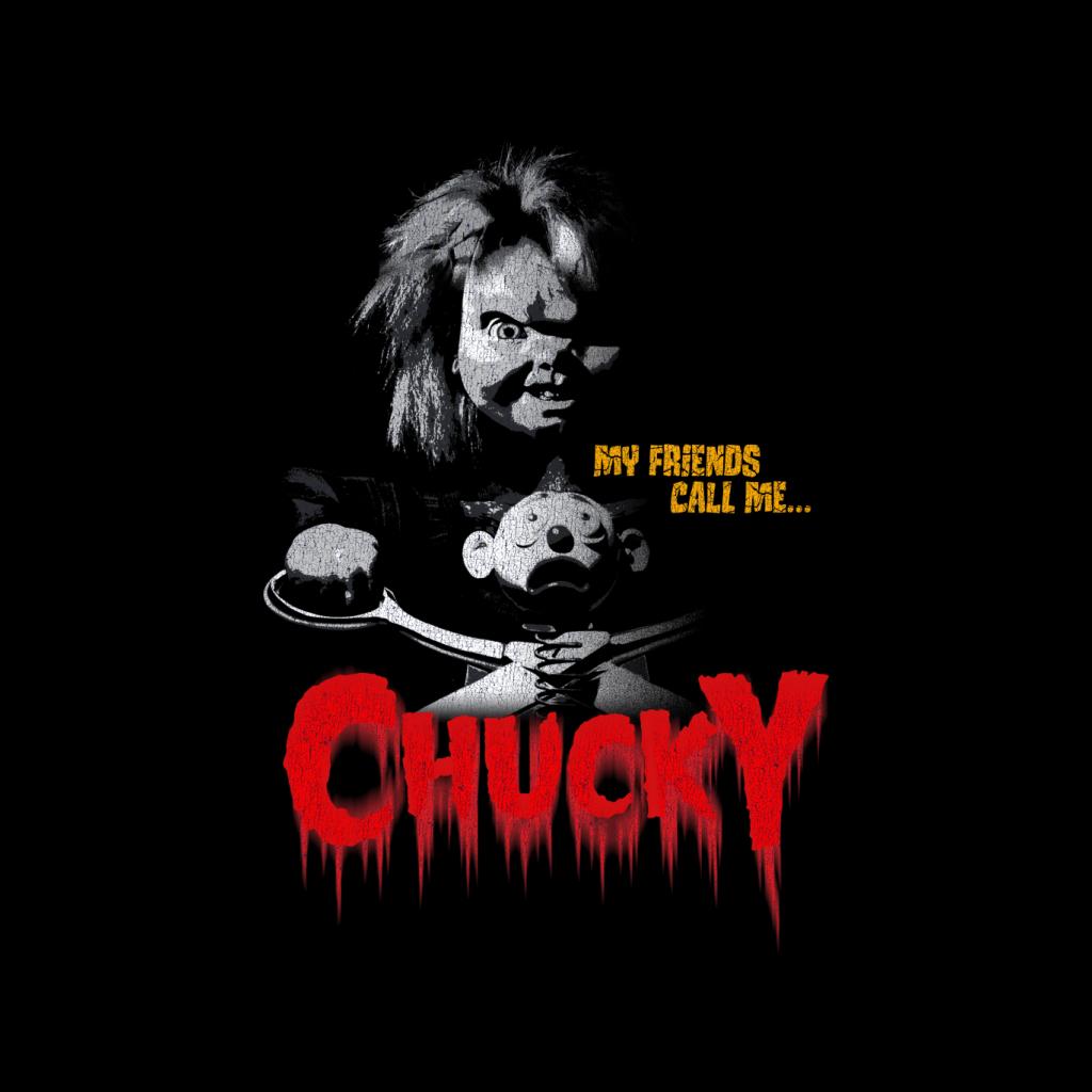 Chucky My Friends Call Me Chucky Women's Sweatshirt-ALL + EVERY
