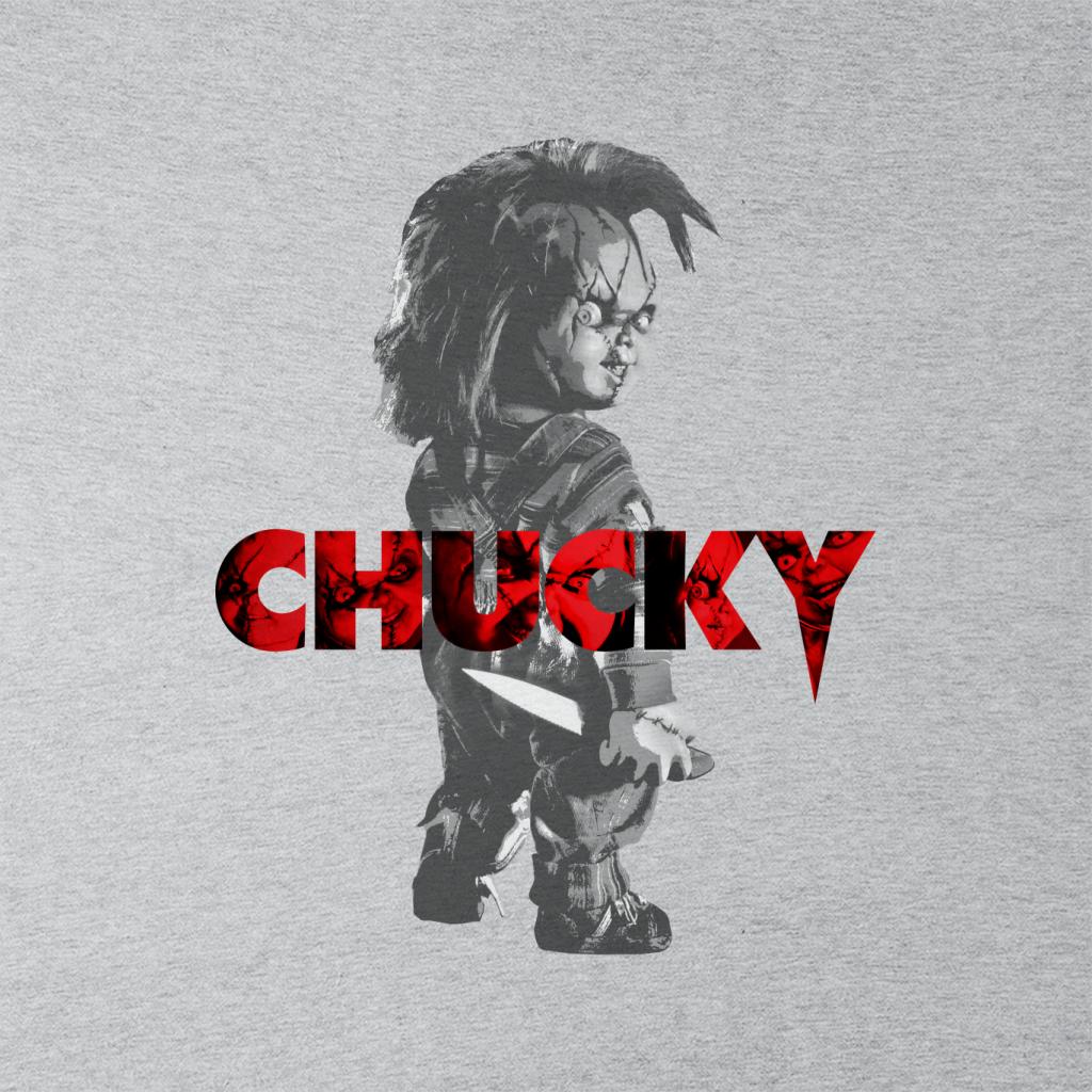 Chucky Looking Backwards Men's T-Shirt-ALL + EVERY