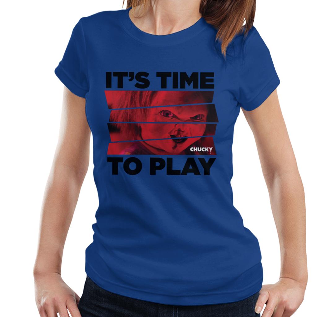 Chucky Its Time To Play Women's T-Shirt-ALL + EVERY