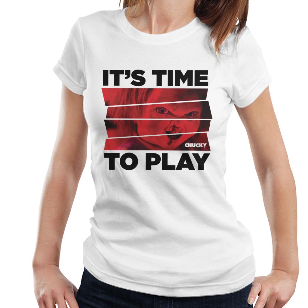 Chucky Its Time To Play Women's T-Shirt-ALL + EVERY