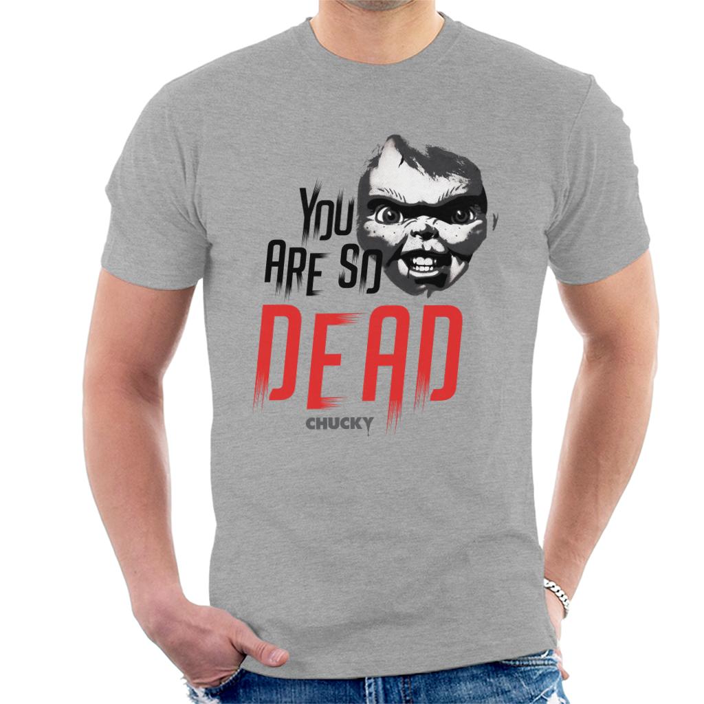 Chucky You Are So Dead Men's T-Shirt-ALL + EVERY