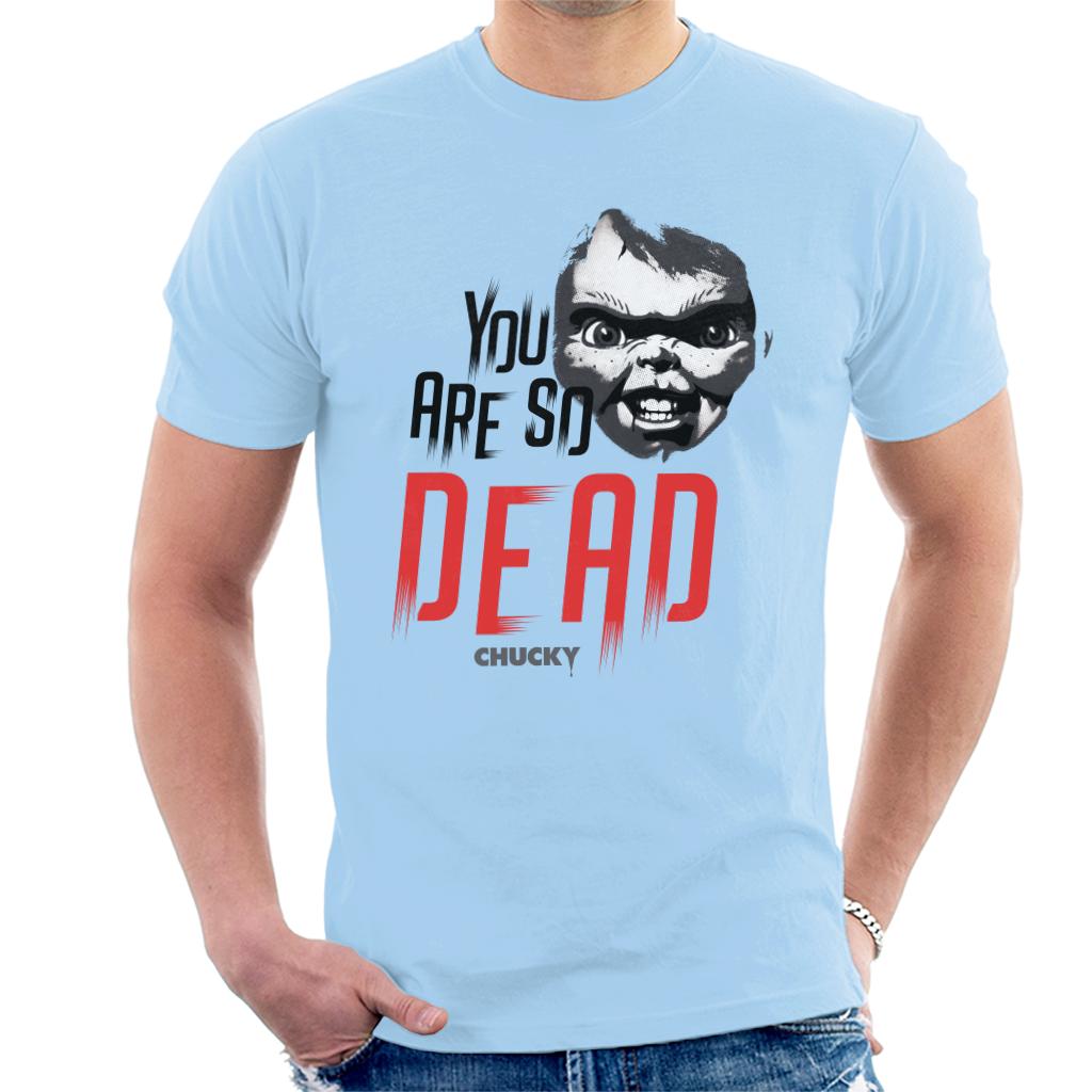 Chucky You Are So Dead Men's T-Shirt-ALL + EVERY