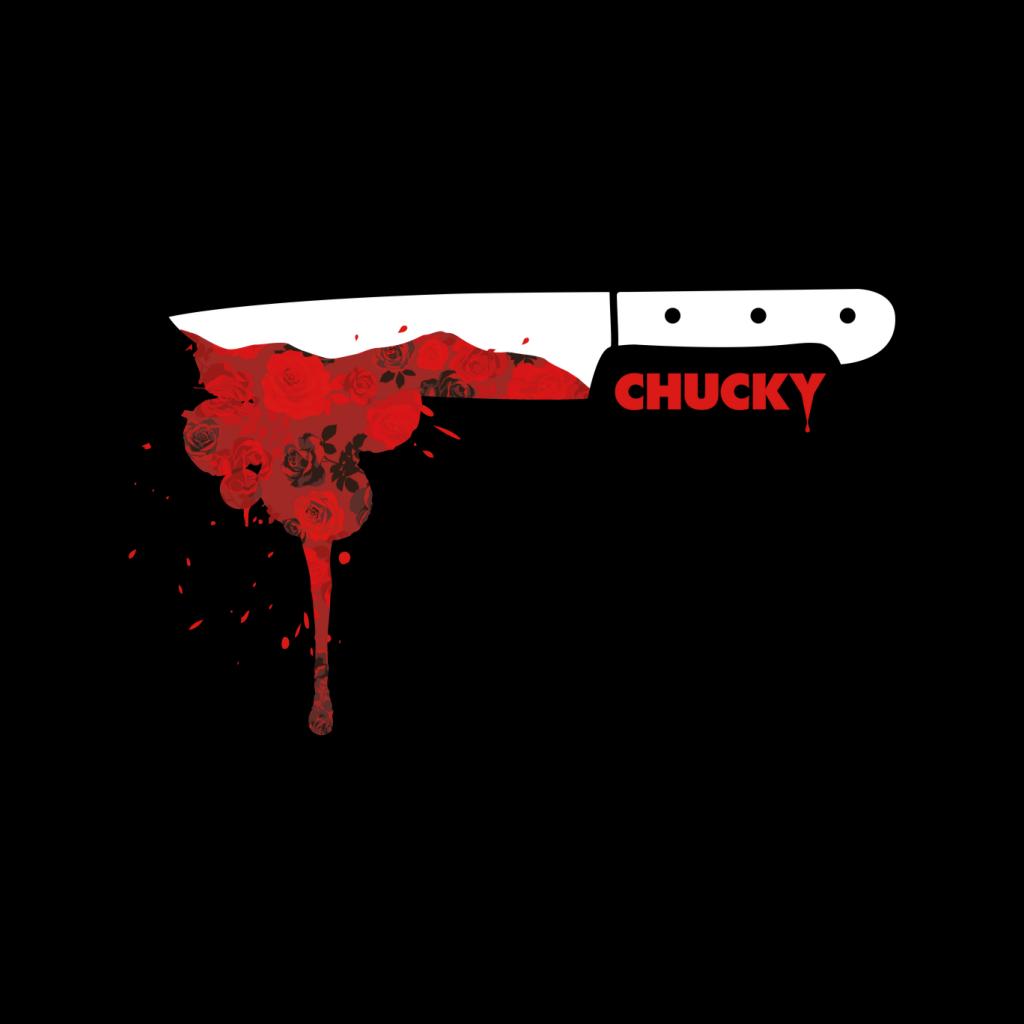 Chucky Floral Blood Drop Men's T-Shirt-ALL + EVERY