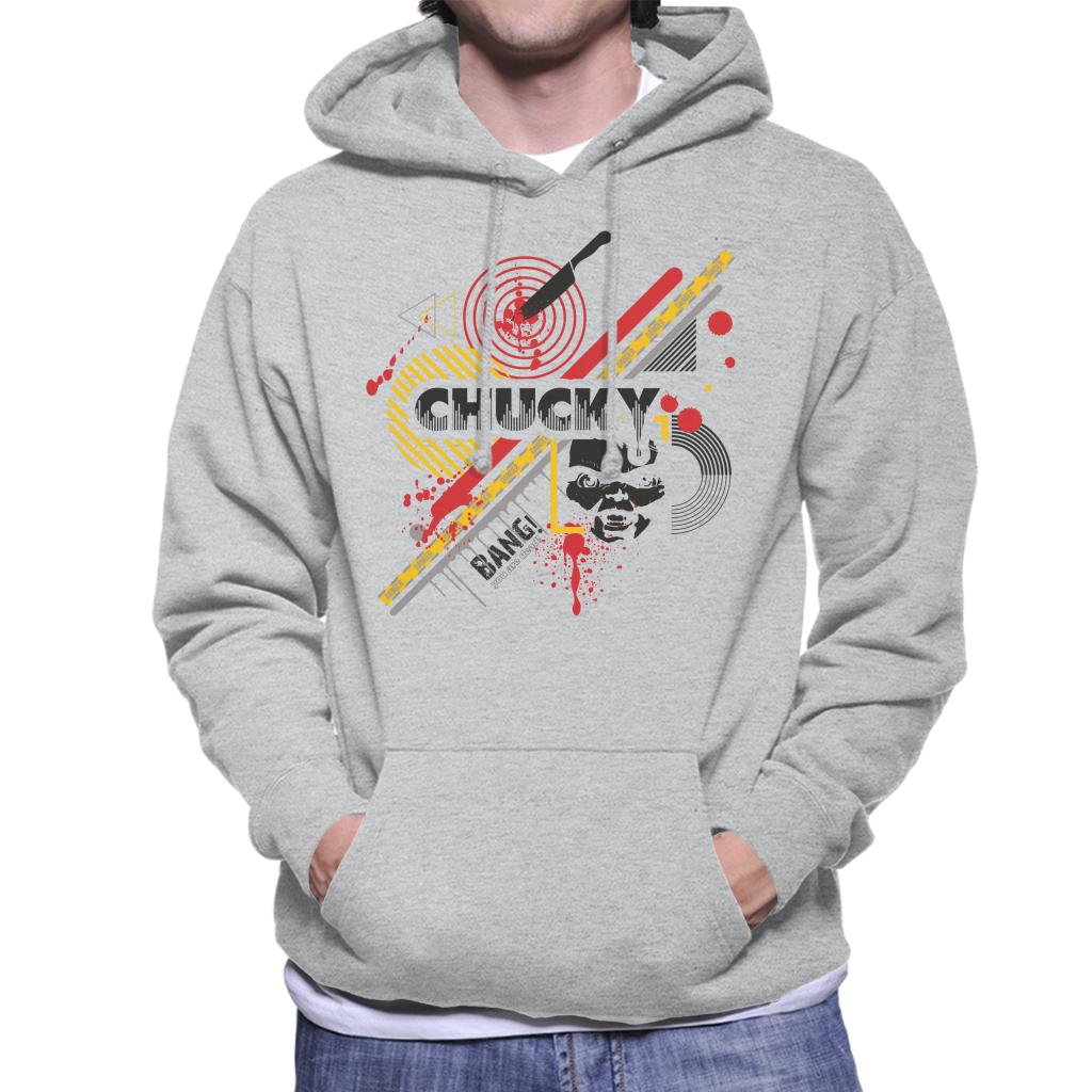 Chucky Bang You Are Dead Men's Hooded Sweatshirt-ALL + EVERY