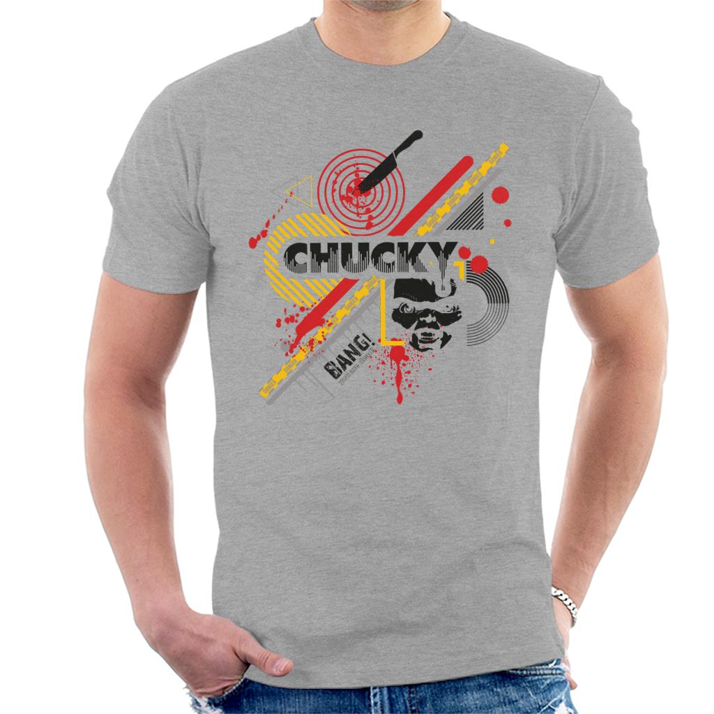 Chucky Bang You Are Dead Men's T-Shirt-ALL + EVERY