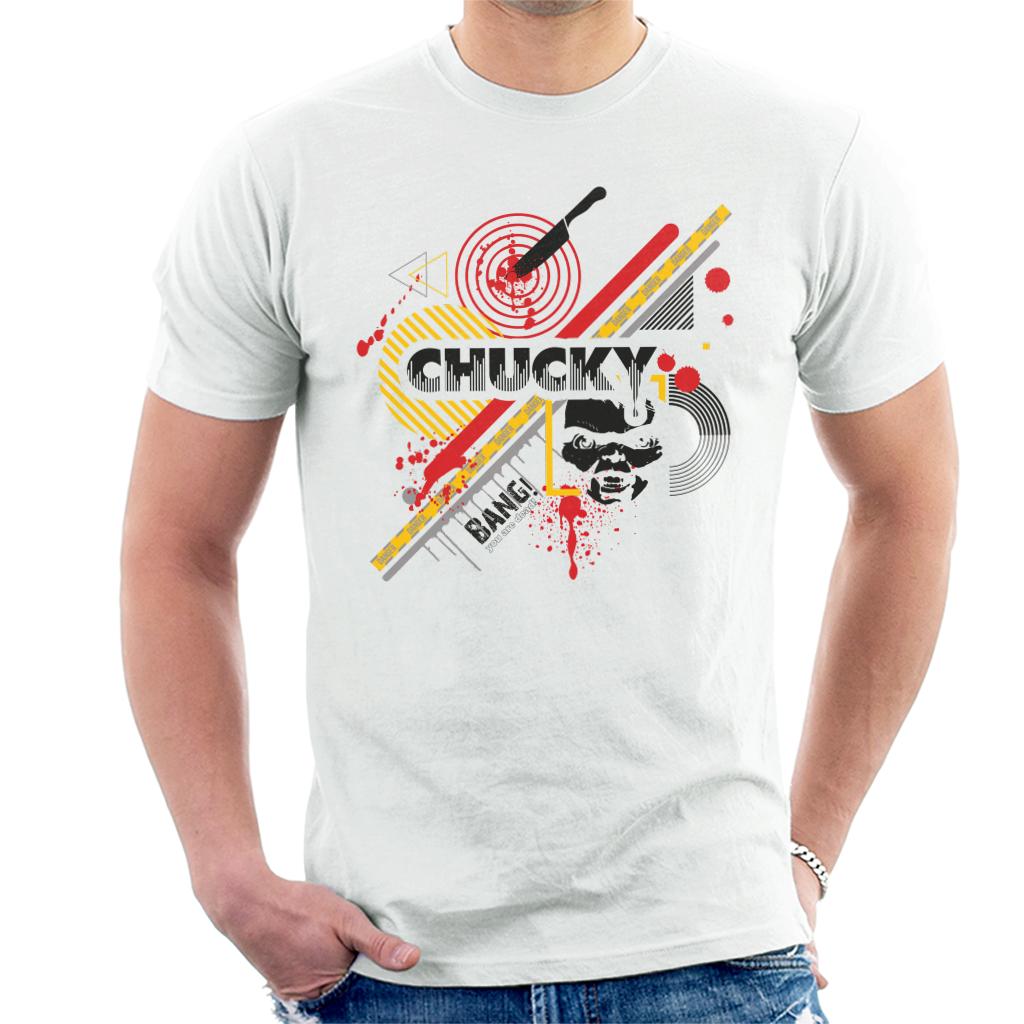 Chucky Bang You Are Dead Men's T-Shirt-ALL + EVERY