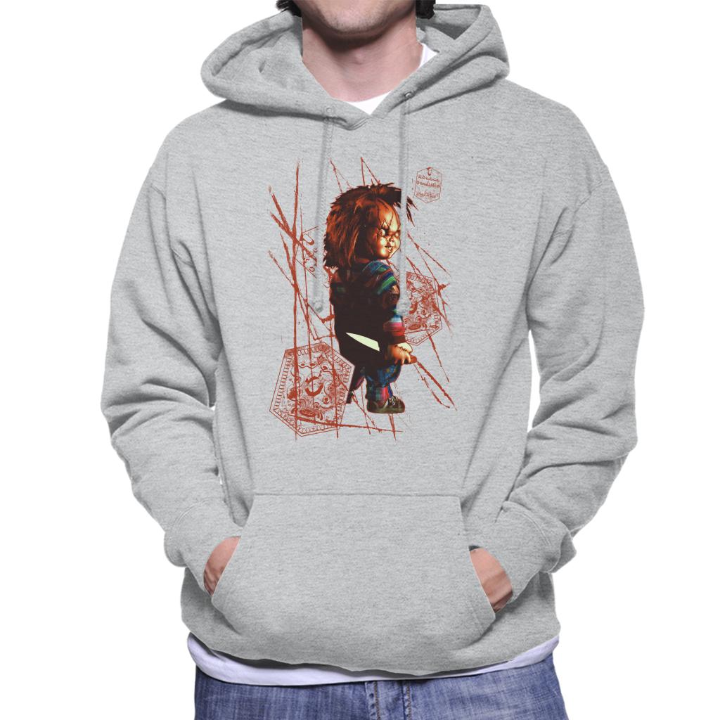 Chucky Ade Due Damballa Men's Hooded Sweatshirt-ALL + EVERY