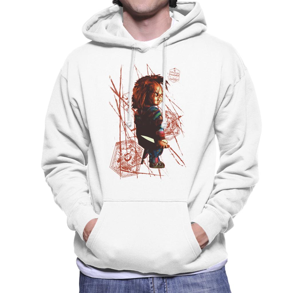 Chucky Ade Due Damballa Men's Hooded Sweatshirt-ALL + EVERY