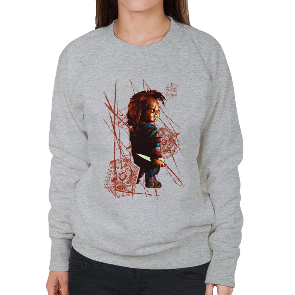 Chucky Ade Due Damballa Women's Sweatshirt-ALL + EVERY