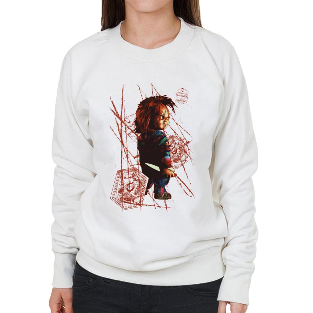 Chucky Ade Due Damballa Women's Sweatshirt-ALL + EVERY