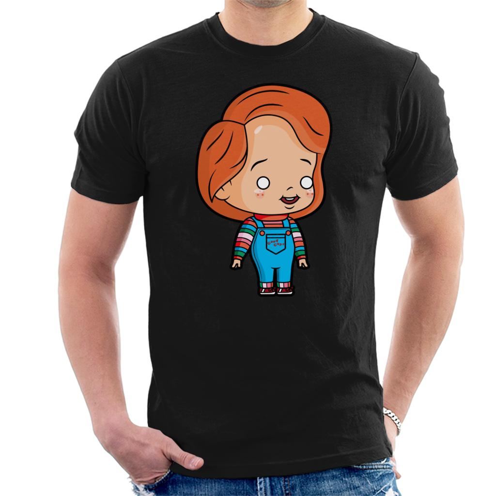 Child's Play Chucky Cute Cartoon Men's T-Shirt-ALL + EVERY